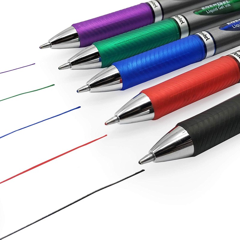 Pentel-Energel BL80 Retractable Liquid Gel Ink Rollerball Pen - 1.0mm