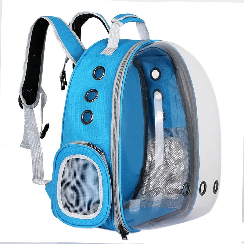 Transparent Pet Carrier Backpack for Travel – Ventilated Bubble Design