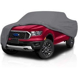 CARDIZ Supreme Full Car Cover - Semi Custom Fit for Ford Ranger Raptor 2019-present Double Cab (Crew Cab) 5ft Bed | All-Weather Protection: Waterproof, Dustproof, Windproof, UV-Resistant