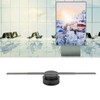 3D Hologram Fan 16.5 Inch 384 Light Beads 1024x1024P Resolution