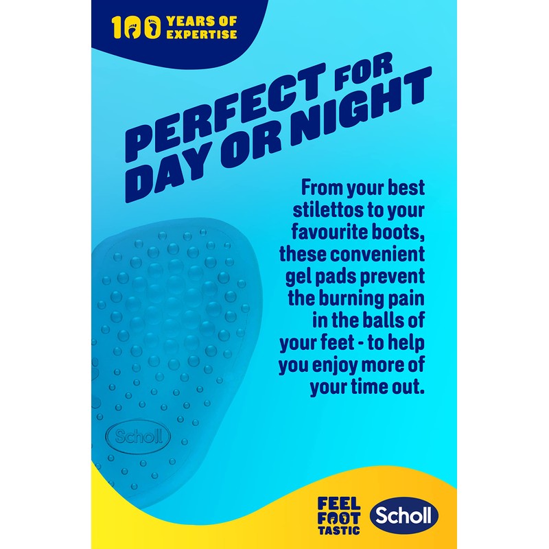 Scholl Party Feet Ball of Foot Gel Cushions