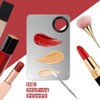 Makeup Palette with Cosmetic Spatula Stainless Steel Smooth Makeup Nail