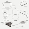 DWEHIXBUY - Juego de té matcha japonés, kit de matcha
