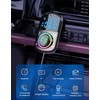 FM Transmitter, Bluetooth FM Transmitter Wireless Radio Adapter Car Kit