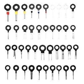 Car Terminals Removal Tools Kits, Auto Wire Terminal Remover Key Tools Set, Wire Connector Terminal Pin Extractors Puller Kit, Car Electrical Terminal Release Tool Set (41 PCS)