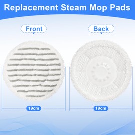 Jikefa 4PCS Steam Mop Pads Compatible with Shark Steam Mop S6002UK, S7201UK