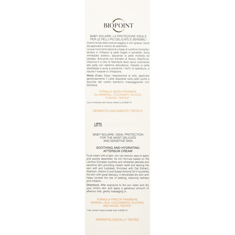 Baby after-sun soothing and moisturising 200 ml