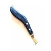 MD Super Sharp Hoof Knife, Blue Color Wooden Handle, Stainless