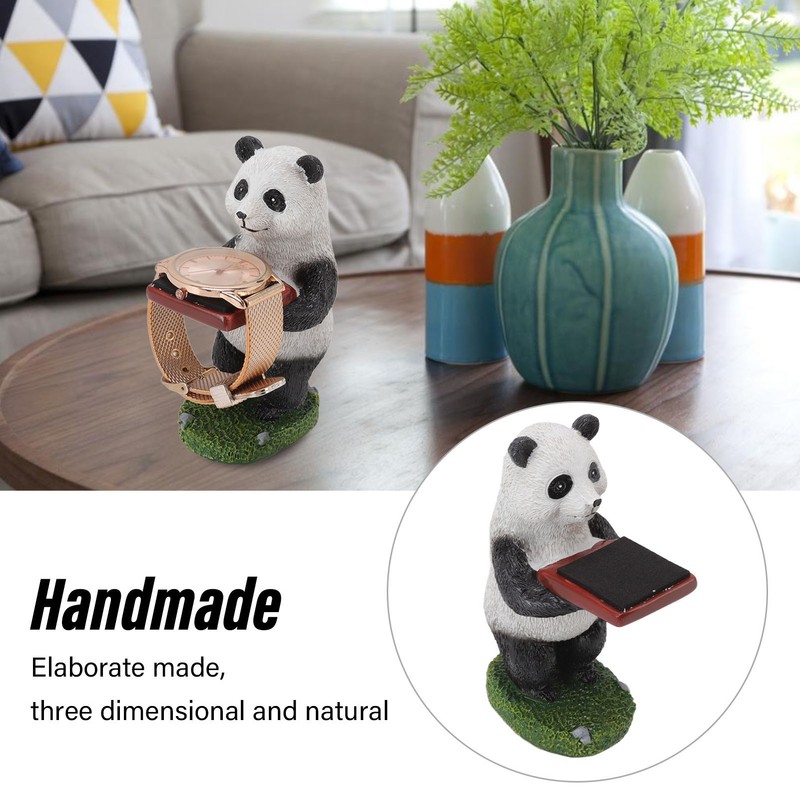 Resin Watch Stand Handmade Figurine Model Decorative Watch Display Stand