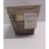 Brightroom Small Woven Twisted Paper Rope Tapered Basket Gray 10.25"