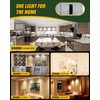 ZYC Gimbal LED Recessed Lighting - 6 Inch 5CCT 12W