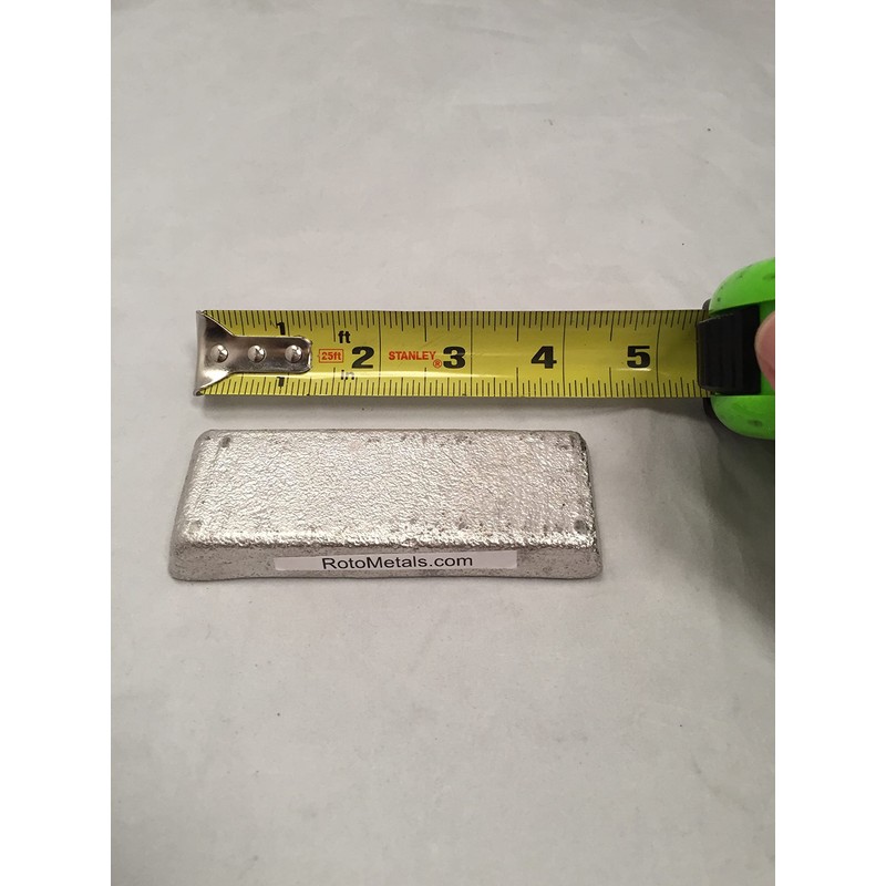RotoMetals Whole Tin Ingot 99.9+% Pure