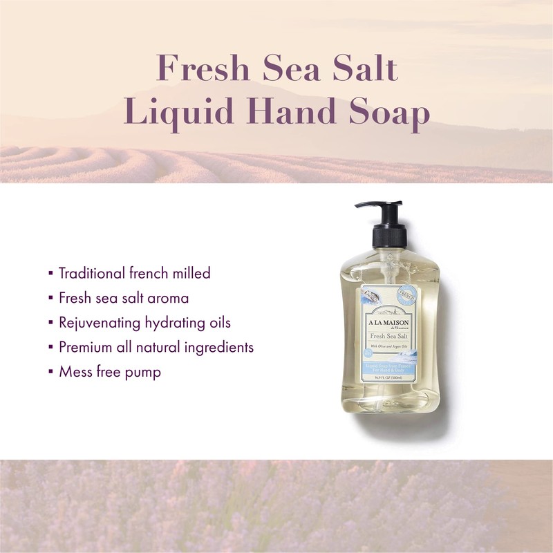 Pack of 1 x A La Maison French Liquid Soap