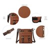 JESSIE & JAMES 2 Toned Belt Concealed Carry Crossbody Bag