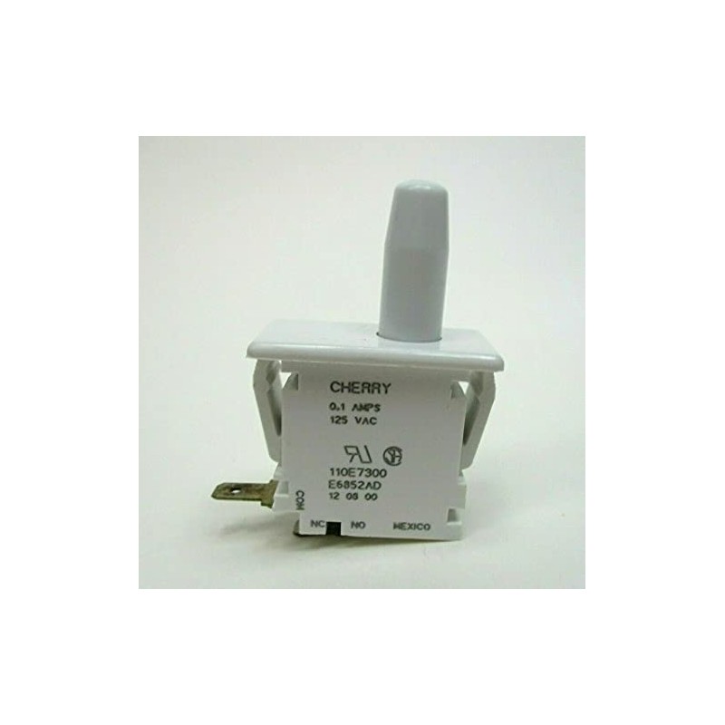 2 Piece Cherry SPST Door Switch 0.1A, 125VAC - 0E6852AD