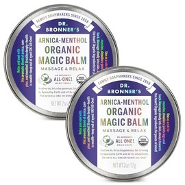 Bronner Bálsamo Corporal Orgánico Árnica Mentol Hidratante Calmante Masaje Músculos Cansados Pack