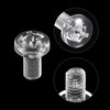 sourcing map Pack of 20 Phillips Screws Flat Head Bolts