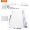 VEVOR Plastic Table Cover, 40 x 80 Inch 2.0 mm
