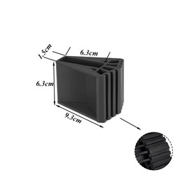 Niaciswe Ladder Foot Cover 4 Pieces Ladder Protective Pads Ladder Protective Pads for Ladder Feet Foot Caps Ladder Feet Ladder Feet Ladder Rubber Feet Mat Ladder Non-Slip Ladder Feet