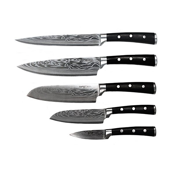 Berghoff 2212093 Antigua 5pc Cutlery Set with Case