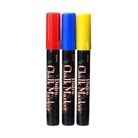 Marvy Uchida Bistro Chalk Markers red Broad Point [Pack of 6 ]