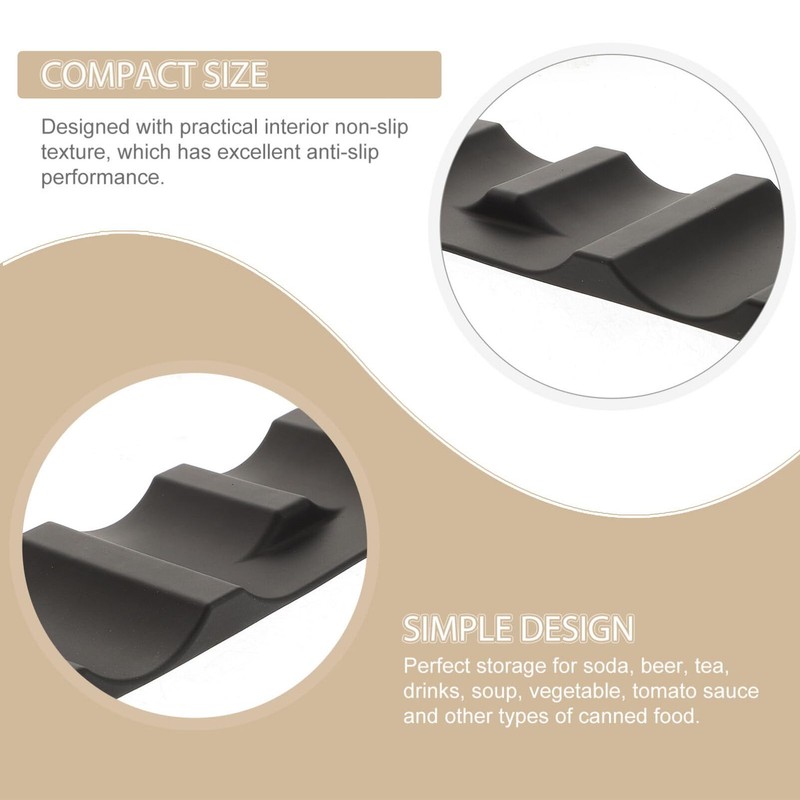 Cabilock Beverage Refrigerators Fridge Refrigerator Organizers Stack Cans and Bottles