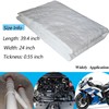 Motorcycle Ceramic Fiber Exhaust Muffler Mat, Universal Muffler Packing for