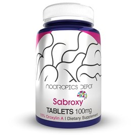 Nootropics Depot- Sabroxy Tablets  100mg  90 Recuento  Mínimo 10 Oroxilina A  Oroxylum indicum  Mayo Ayuda Promocionar                                