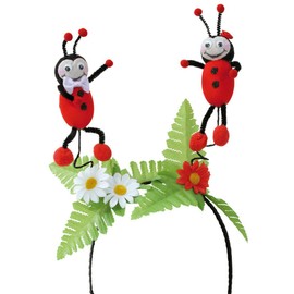 KarnevalsTeufel Sweet Wabbles Headband in 4 Different Motifs Carnival Theme Party Accessory (Beetle)