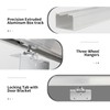DIYHD 60" Commercial Grade Aluminum Pocket Door Track Kit,Ceiling Mount