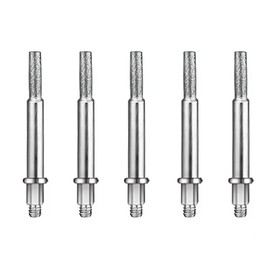 Pack of 5 Grinding Heads for Divove Chainsaw Sharpener, Replacement Grinding Heads, Hex Coarse Grinding Head for Drill