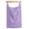 Amazhiyu Hanging Laundry Hamper, 100% Linen Multi Use Door Hanging