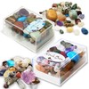 Gemstone and Rock Box Collection. Set of 2 Boxes