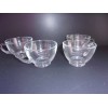 Anchor Hocking Set of 4 Anchor Hocking Clear Glass Punch