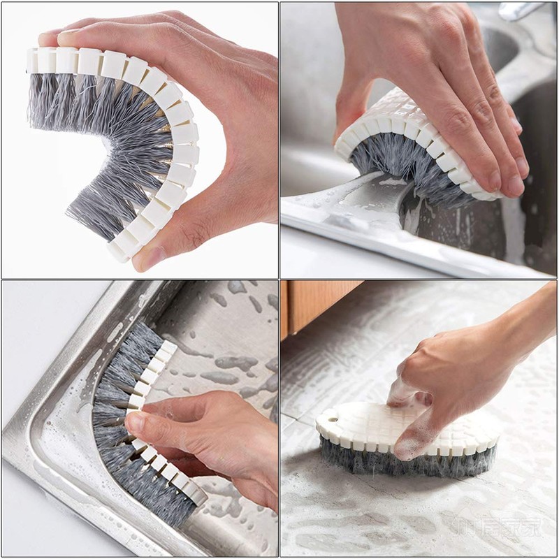 Cleaning Brushes Set, Dish Brush,Scrub Brush Bathroom Brush, Kitchen Scrub