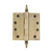 Nostalgic Warehouse 746097 4" Steeple Tip Heavy Duty Square Corners