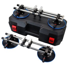 HIGHTOP Upgrade 2PCS 6inch Seamless Seam Setter with Suction Cups, Granite Seam Setter for Countertop Joining & Leveling,Seam Guide Setter for Tile