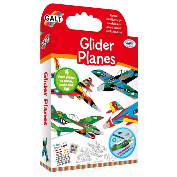 Galt Toys, Glider Planes, Craft Kit for Kids, Ages 5