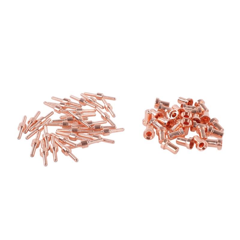 Long Electrode Nozzle Set Copper Plasma Cutting Torch Consumables for