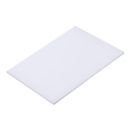sourcing map White ABS Plastic Sheet 7x4x0.2inch for Building Model, DIY Crafts, Panel
