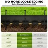 ESOHOT 4 inch Tall Landscape Edging Kit 100FT Garden Edging