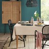 XWZO Table Cloth Square Solid Table Cover Water Resistant Table