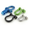 Ganzoo Stainless Steel Shackles Straight U Shape Twist Lock with