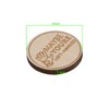 SG Store Golf Ball Markers Golf Markers, Laser Engraved Round