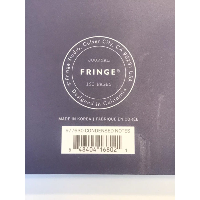 Fringe Studio CONDENSED NOTES Spiral Standard Ruled Notebook 192 Lined