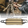 Firewood Carrier Oxford Cloth Portable Firewood Carry Bag Foldable Multifunction