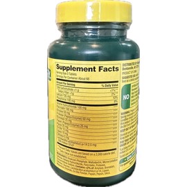 Probiotic Multi-Enzyme Digestive Formula Tablets, 200 Count with Bundle Exclusive Better Ligth&Spring Guide