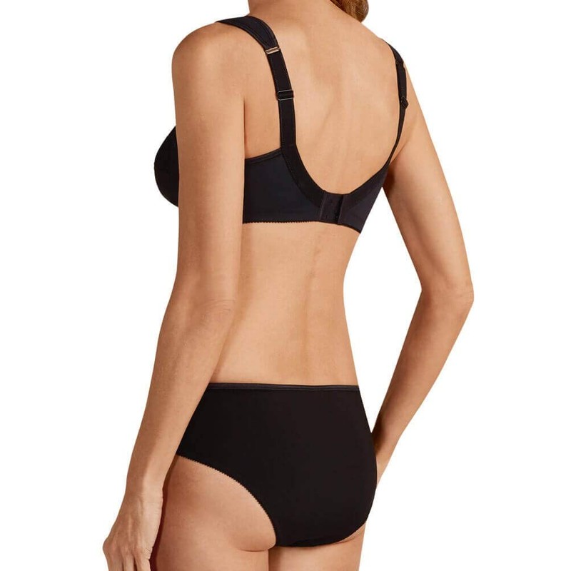 AMOENA Women's Plus Size Isadora Full Figure Wirefree Pocketed Bra,