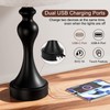 Touch Lamps for Nightstand, 3 Way Dimmable Bedside Lamps with