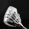 Unbranded Universal Chrome Skeleton Skull Hand Claw Motorcycle Rear View